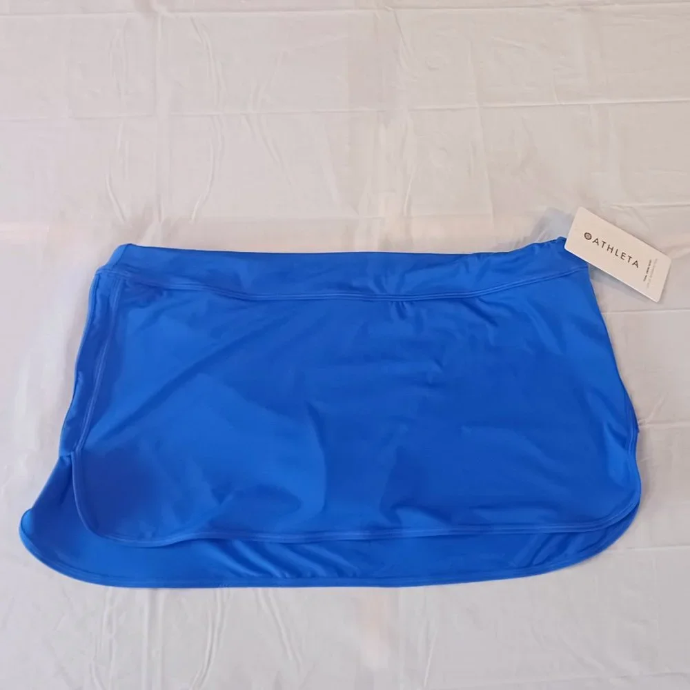NWT Yacht Blue Athleta Tidal Swim Skirt Bikini Tankini Bottom - Picture 3 of 7